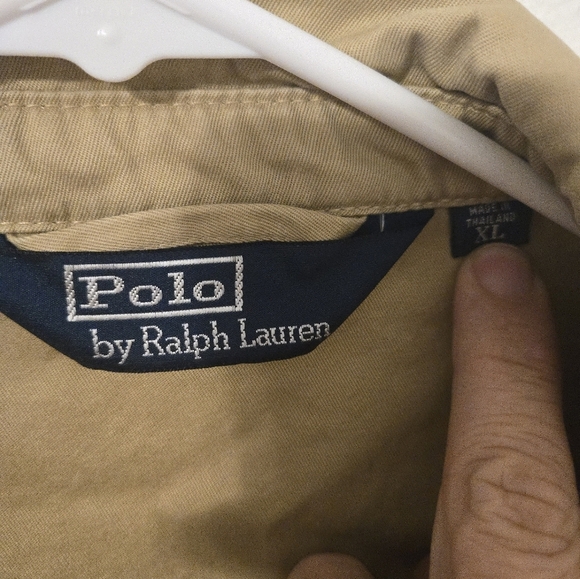 Vintage Ralph Lauren POLO Lightweight Jacket Mens Size XLhas a small hole on th - Picture 3 of 8